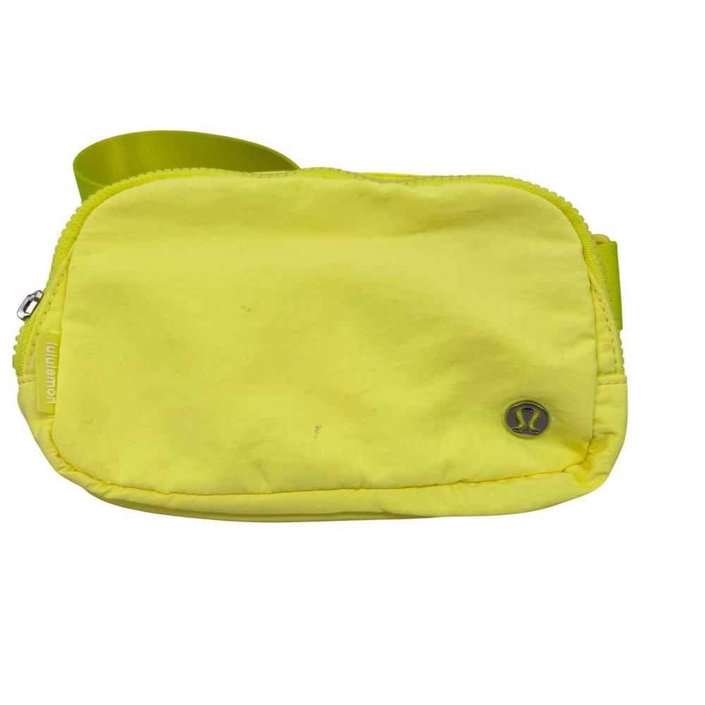 Lululemon Everywhere Belt Bag Neon Yellow Lime Green Waist Pack LU9BG1S